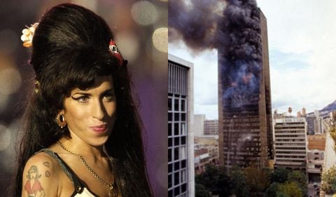 Amy Winehouse, el Edificio Avianca