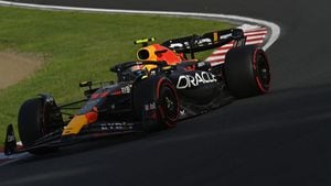 Max Verstappen a servicio del Red Bull Racing