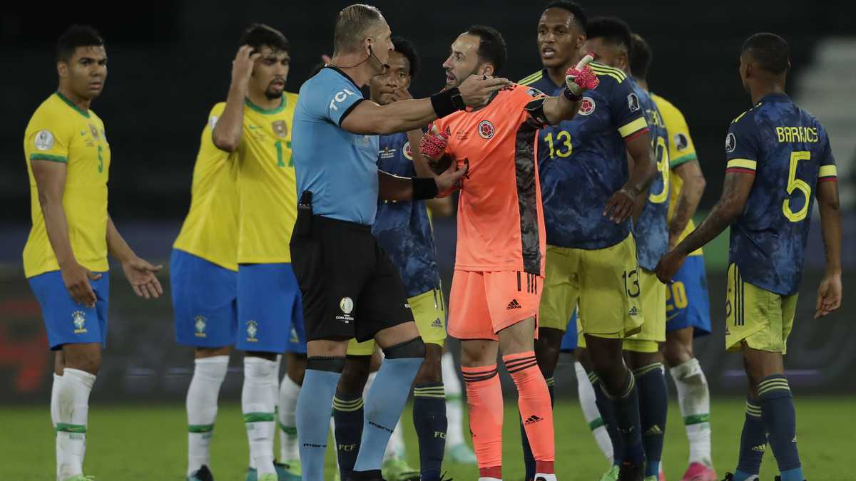 Colombia vs. Brasil | ¿Robaron a la Tricolor? La polémica en el gol de los  brasileños que protagonizó el árbitro Néstor Pitana