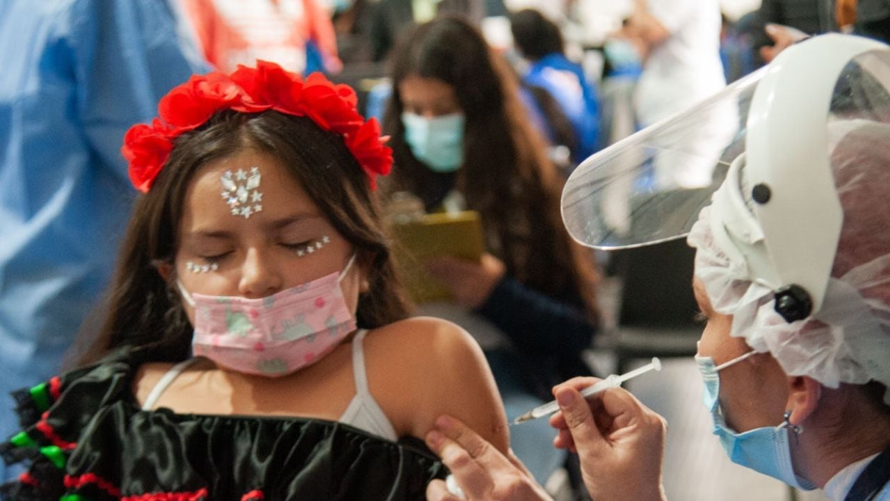 En Bucaramanga todavía faltan más de 30 mil niños por recibir la primera dosis de la vacuna