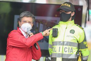Alcaldesa Claudia López rechazó el asesinato de dos taxistas. (Imagen de referencia).
