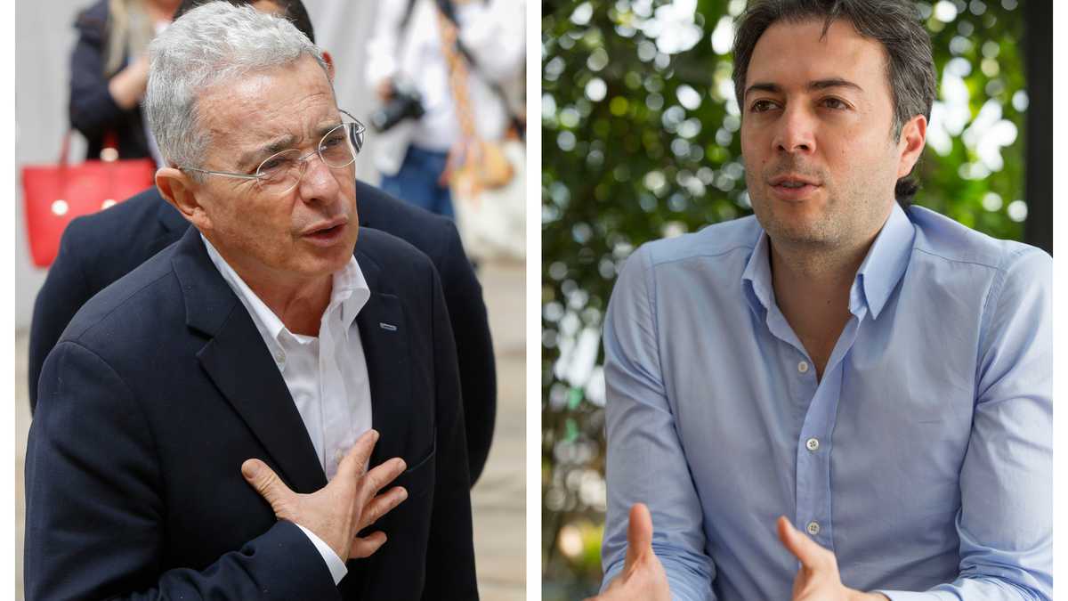 Álvaro Uribe y Daniel Quintero