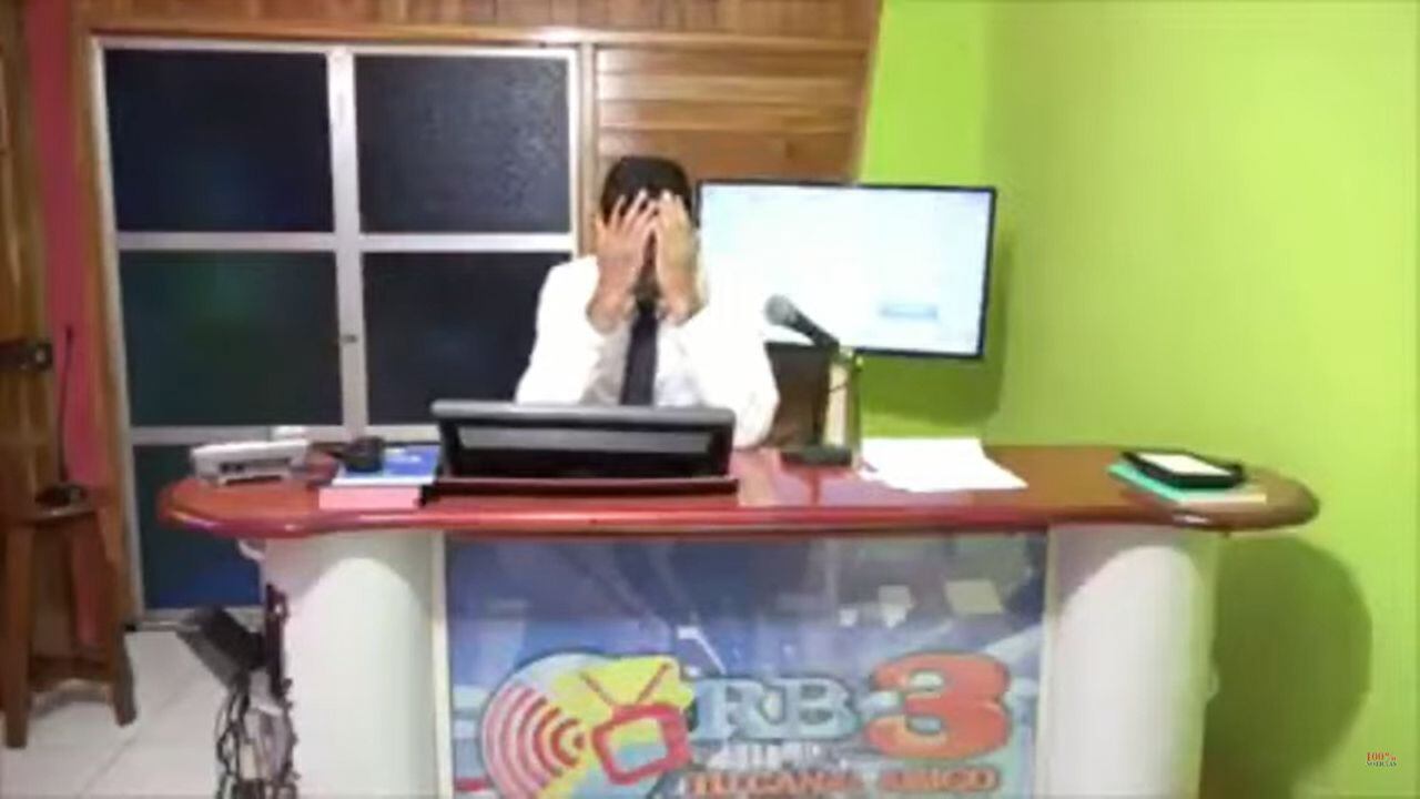 Entre lágrimas, así fue la última transmisión de un canal de televisión cerrado por Daniel Ortega