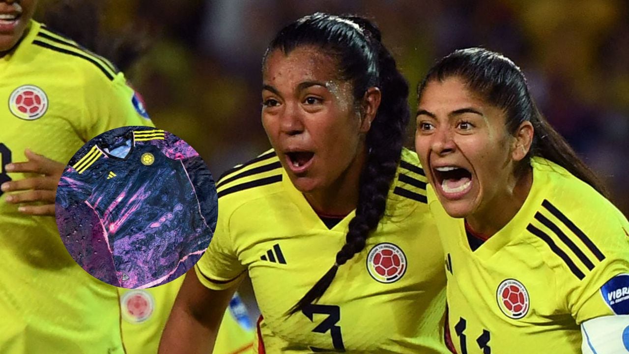 La nueva camiseta de la Selección Colombia Femenina está inspirada en Caño Cristales.