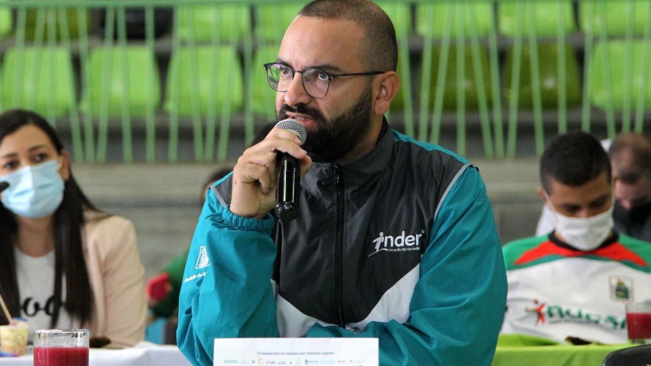 Cristian Sánchez, actual director del Inder en Medellín