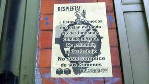 Carteles xenófobos contra venezolanos aparecen en el sur de Bogotá