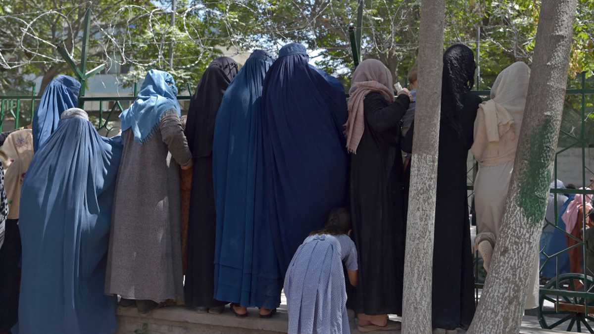 Foto de referencia de mujeres en Afganistán (Photo by WAKIL KOHSAR / AFP)