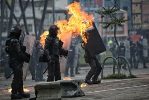 Protestas marchas disturbios 28 de abril paro nacional