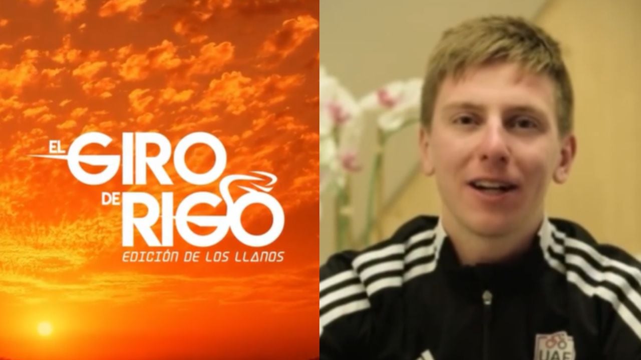 Tadej Pogačar, El Giro de Rigo.Foto: Captura de pantalla - 
elgiroderigo.