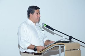 Rodrigo Lara Sánchez fórmula vicepresidencial del candidato por la coalición Equipo por Colombia, Federico Gutiérrez.