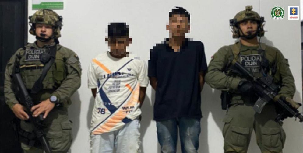 Los presuntos sicarios fueron capturados en Leticia, Amazonas.