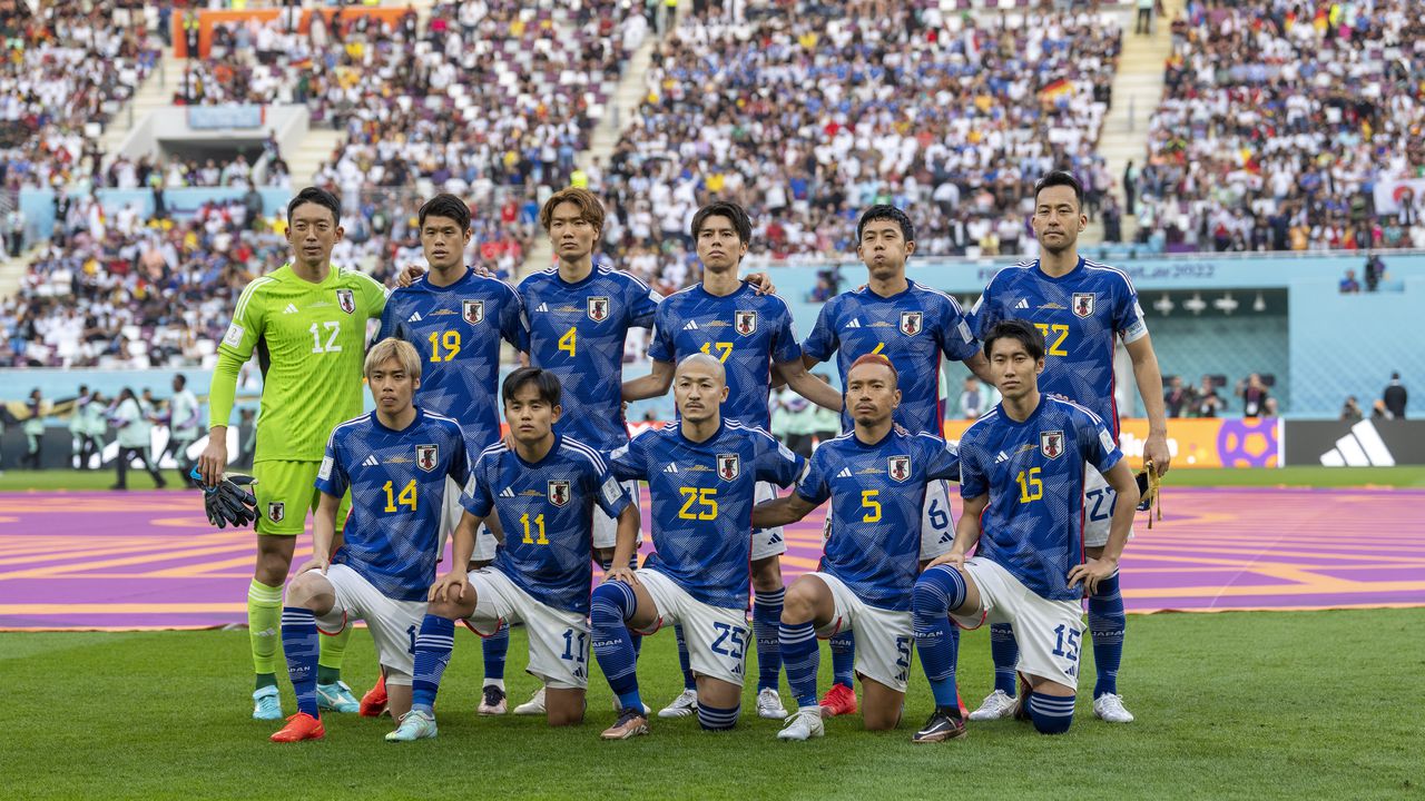 Selección Japón en Mundial de Qatar 2022.