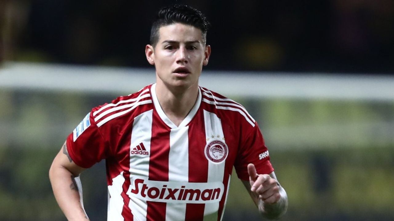 James apenas ha jugado un partido con Olympiacos