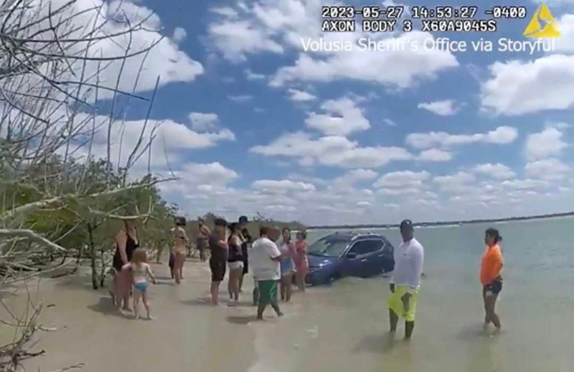Accidente playa Florida