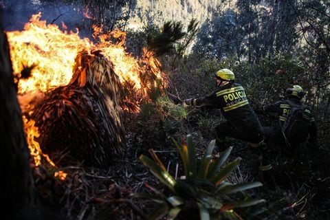 Incendios forestales en el municipio de Sopo Cundinamarca