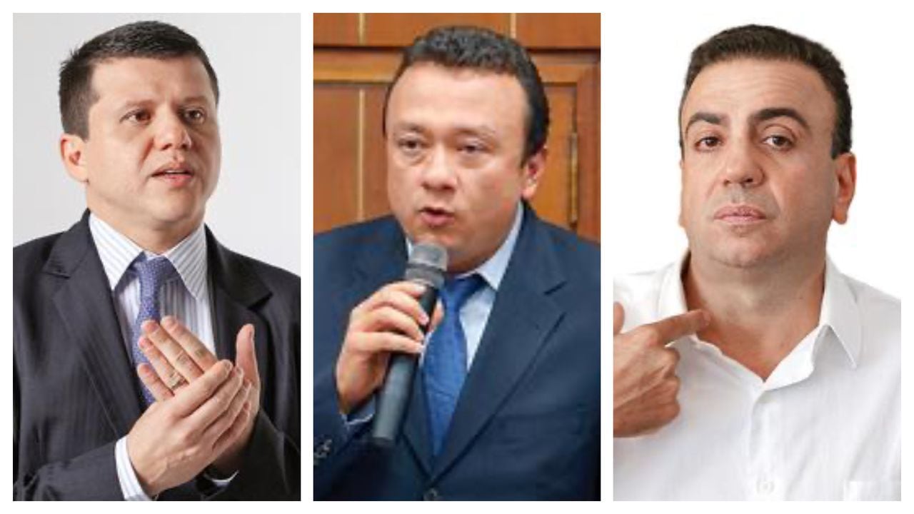 De izquierda a derecha: Ñoño Elías, Eduardo Pulgar y Musa Besaile, siguen moviendo hilos políticos desde la cárcel.