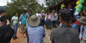 Víctimas de Yolombó, Antioquia, recibieron dotaciones.