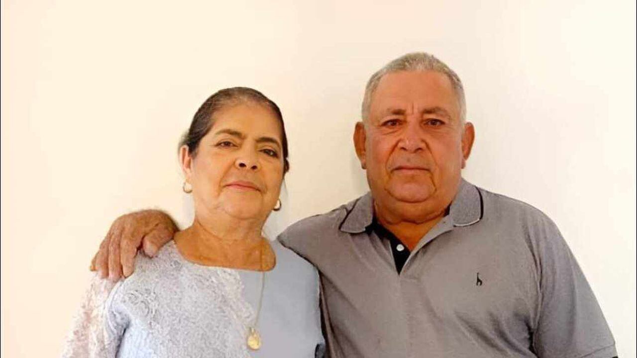 Ellos son Anayibe Pallares y Héctor Julio Sánchez, la pareja de esposos secuestrada.