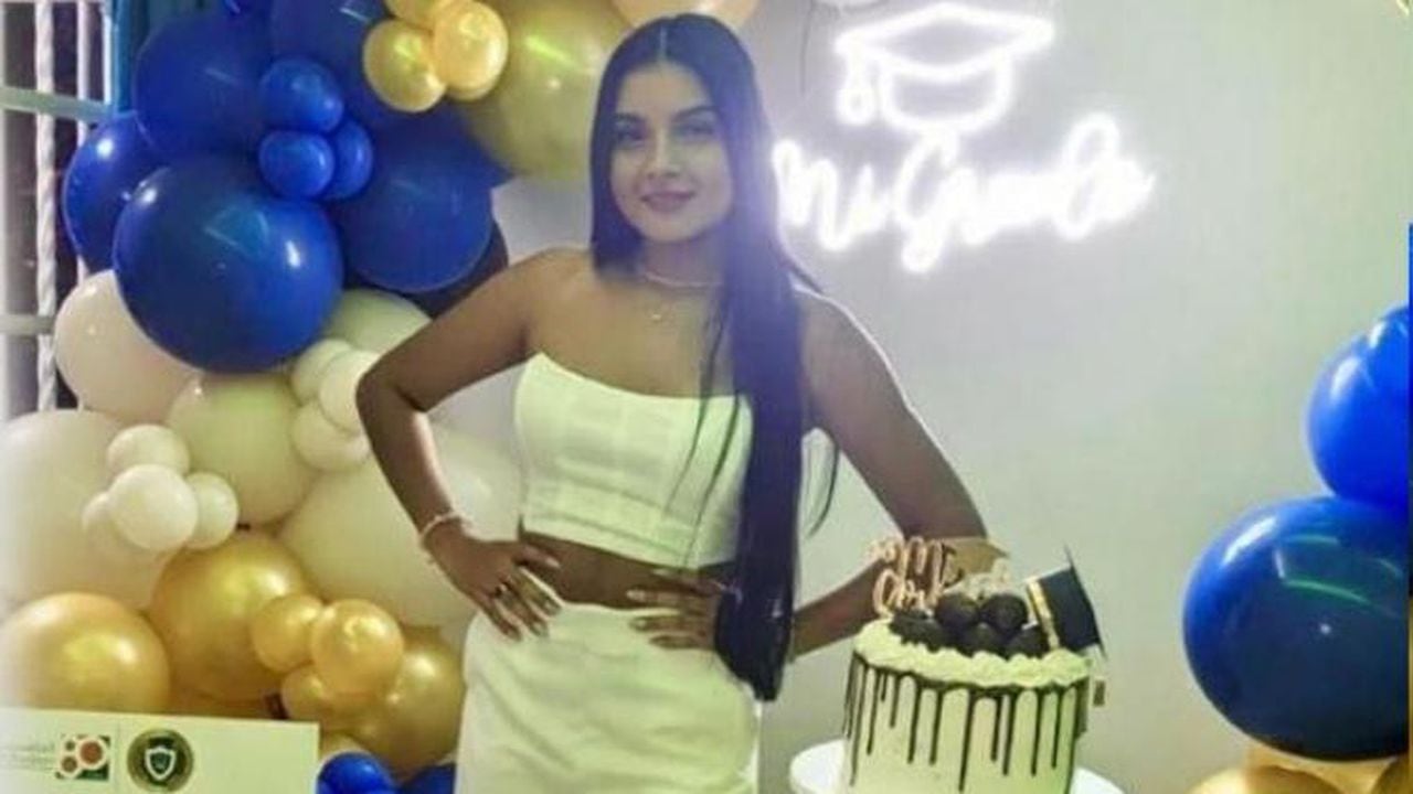 Liseth Paola Castro Botello, de 25 años, quien murió en accidente de tránsito.