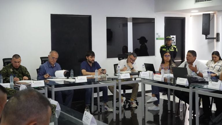 Consejo de seguridad en Barranquilla