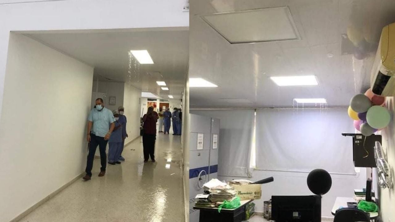 Hospital de San Andrés se inundó durante visita de la Procuraduría