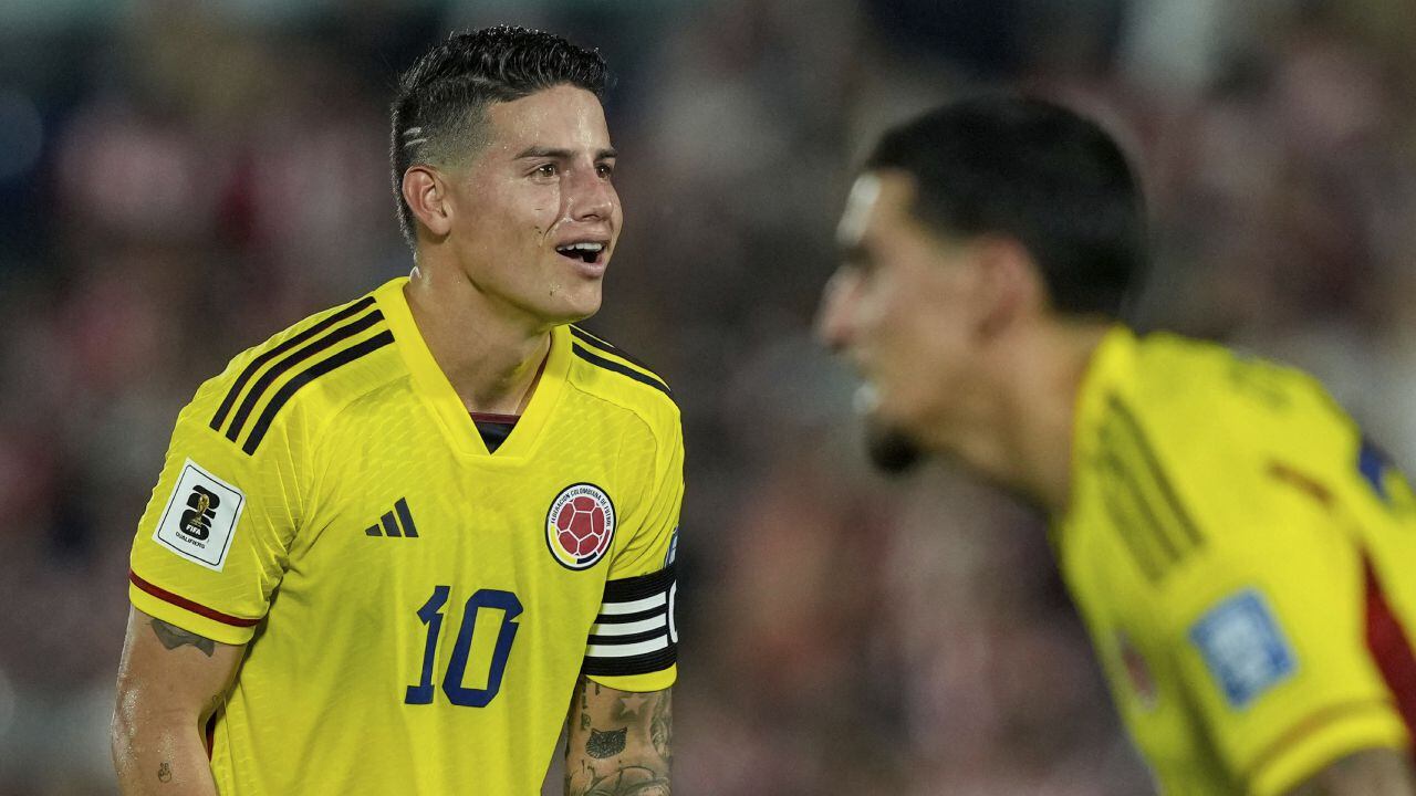 James Rodríguez, futbolista de la Selección Colombia