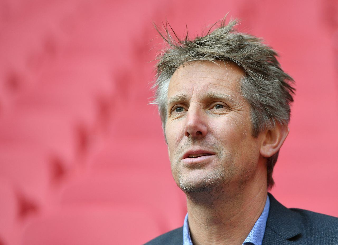 (FILES) Ajax Amsterdam CEO Edwin van der Sar gives an interview to Agence France-Presse (AFP) at the Johan Cruijff ArenA in Amsterdam on February 12, 2019. Former Netherlands goalkeeper Edwin van der Sar is in intensive care in hospital after suffering a brain haemorrhage, his ex-club Ajax said on July 7, 2023. (Photo by EMMANUEL DUNAND / AFP)