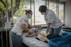 La Cruz Roja seccional Bogotá y Cundinamarca ofrece capacitaciones en primeros auxilios.