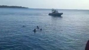 Tiburón atacó a un turista italiano quien murió por las mordidas del animal. Foto: Twitter @somosraya.