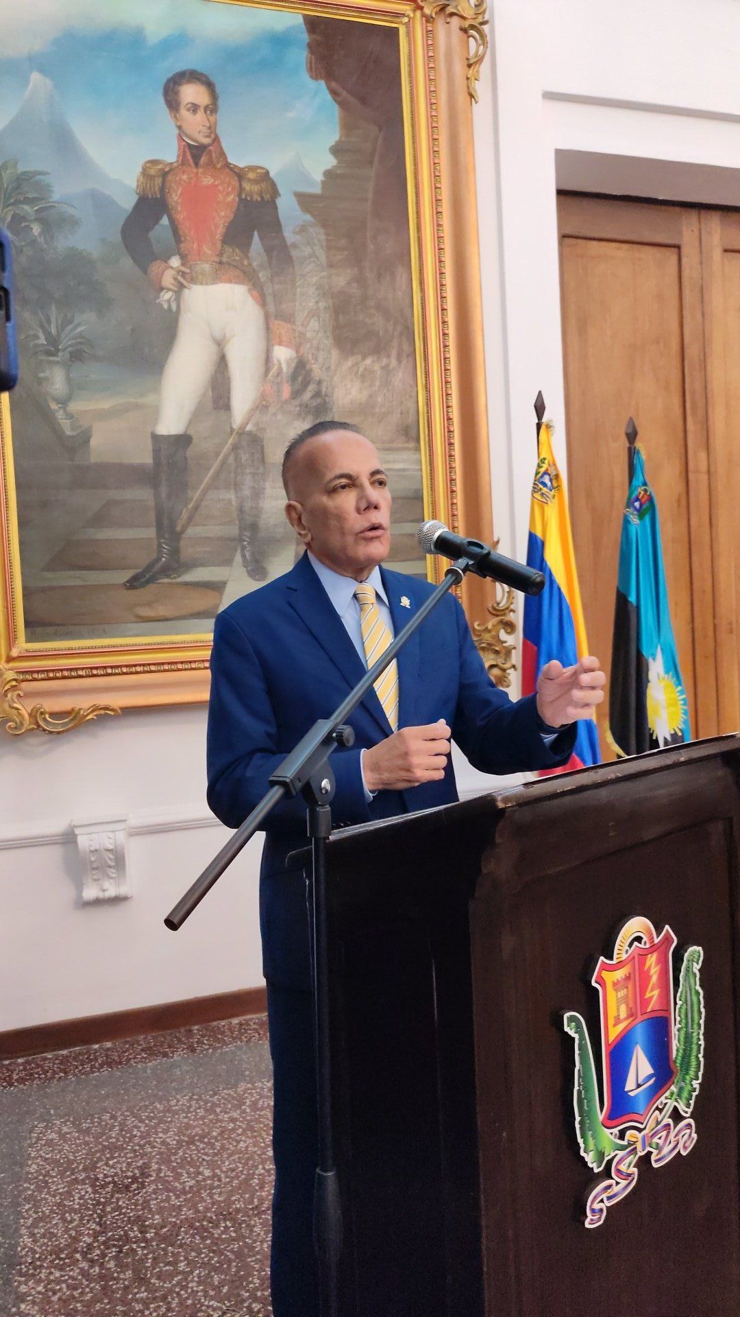 Manuel Rosales, candidato a la presidencia de Venezuela