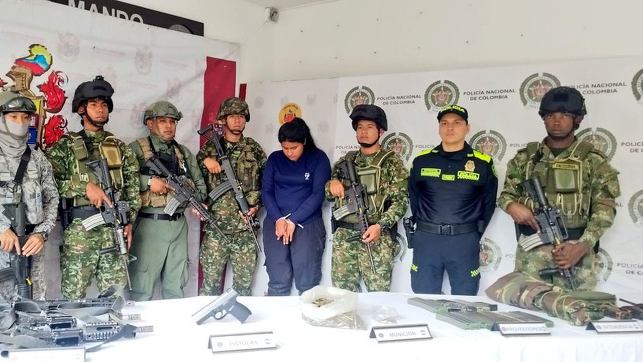 Captura de presunta integrante de las disidencias de las Farc en el Tolima.