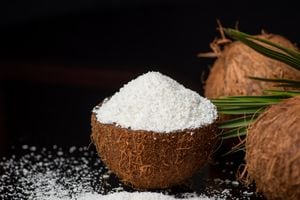 La harina de coco tiene un bajo índice glucémico.