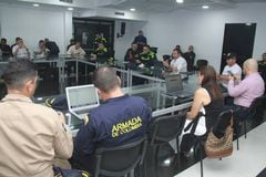 Consejo de seguridad por el Día de la Madre en Barranquilla.