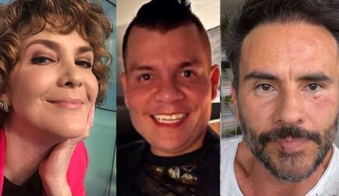 Los tres famosos fueron víctimas de la delincuencia en Colombia.
