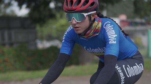 Paula Ossa, ciclista paralímpica del Equipo Colombia y una de las cartas más fuertes de cara a París 2024