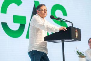 Presidente Gustavo Petro durante congreso de Naturgas.