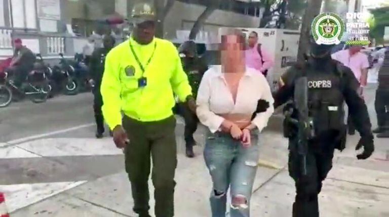 La mujer había sido capturada y logró evadir a las autoridades