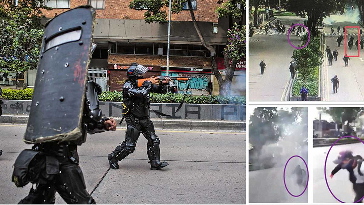   El informe de Policía Judicial relata lo ocurrido esa tarde de noviembre de 2019 en el centro de Bogotá.