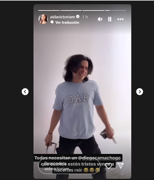 Historias Aida Victoria en Instagram