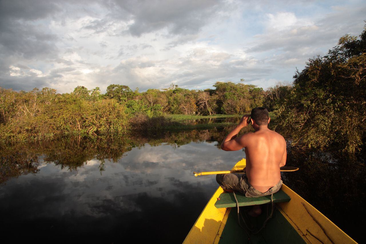 Hombre vivió momentos de pánico en el río Amazonas; fue atacado por extraña criatura