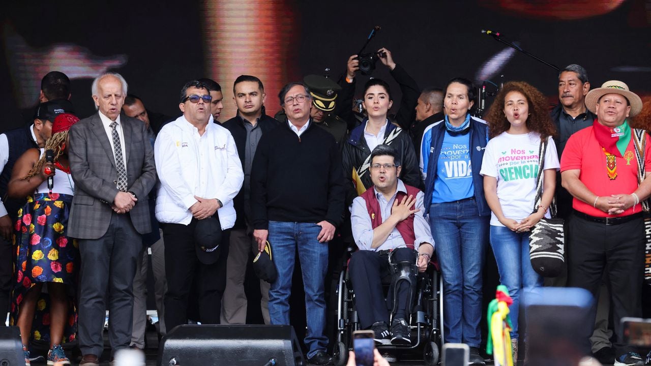 Gustavo Petro - Marcha Plaza Bolívar