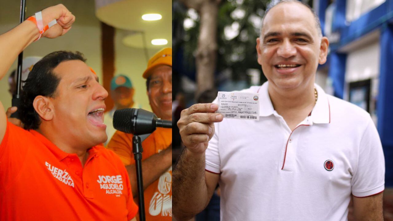 Jorge Agudelo y Carlos Pinedo obtuvieron empate técnico con una diferencia menor a 300 votos.