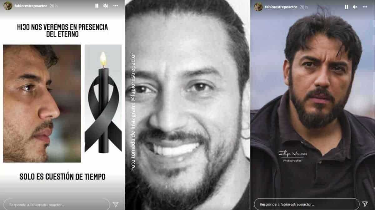 Homenaje de Fabio restrepo a su hijo en redes sociales