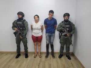 Capturados por su presunta responsabilidad en atentado contra aeropuerto Camilo Daza, de Cúcuta en el 2021.