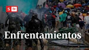Más de 60 heridos dejó violenta jornada de protestas en Colombia | Semana Noticias