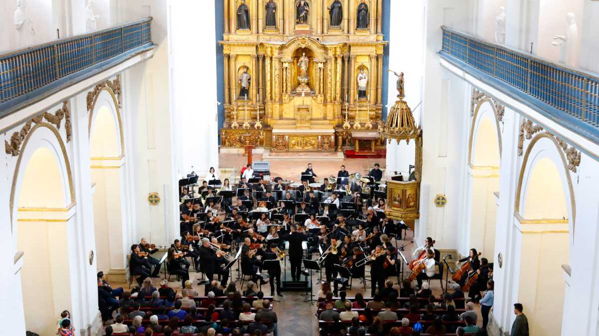 Orquesta Filarmónica de Bogotá. Foto de Kike Barona. Cortesía de la FUGA