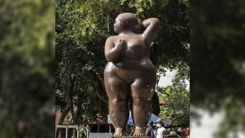 Gorda de Botero en Bucaramanga