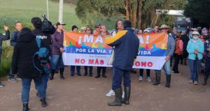Los habitantes le exigen a la Gobernación de Cundinamarca y a la Alcaldía de La Calera, la pavimentación inmediata de esta vía