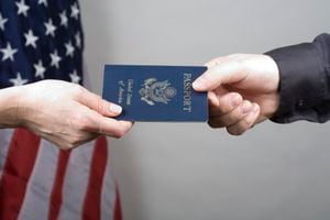 Así es el pasaporte de los Estados Unidos. Getty Images.