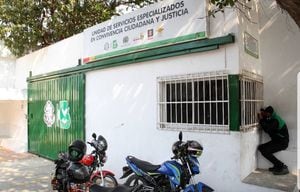 Unidad de Servicios Especializados en Convivencia y Justicia, UCJ, de Barranquilla, donde un joven se quitó la vida.